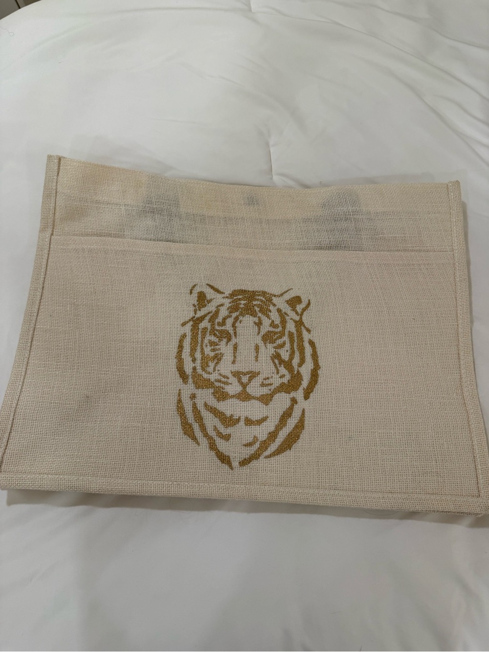The Royal Standard Gold Easy Tiger Caryall Tote